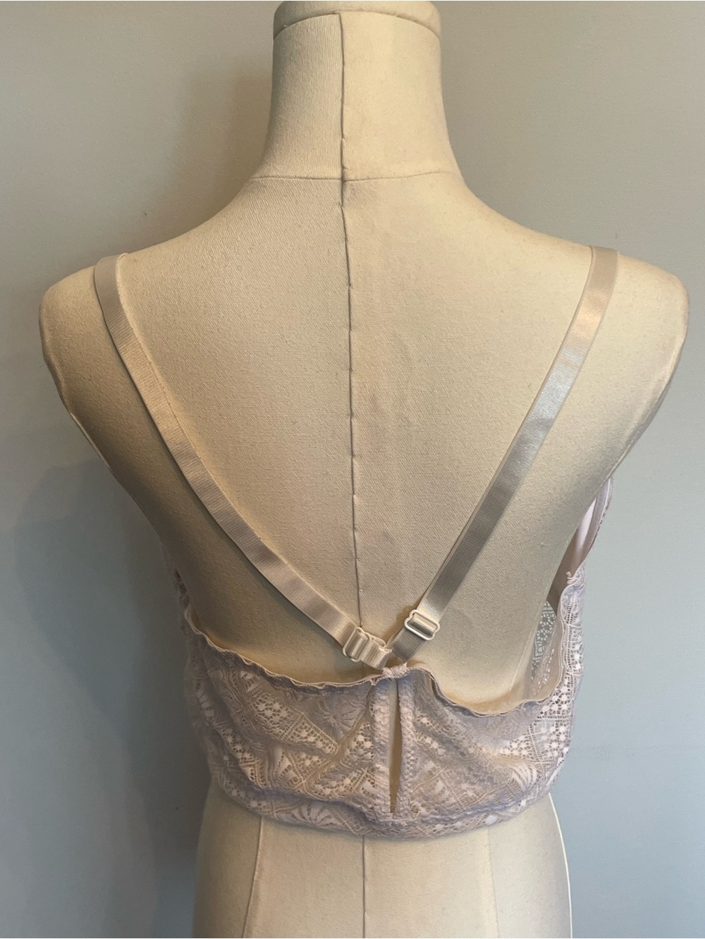 Nautica White Lace Crochet Camisole with Metal Logo - Picture 6 of 10